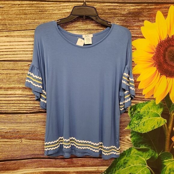 Isela scoop neck  Pullover top small NWT - Picture 1 of 6